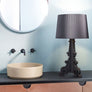 KARTELL ΦΩΤΙΣΤΙΚΟ ΕΠΙΤΡΑΠΕΖΙΟ BOURGIE ΜΑΥΡΟ ΜΑΤΤΕ 37*37*68/78